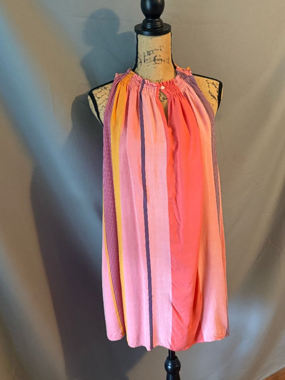 Loft multicolor barell dress